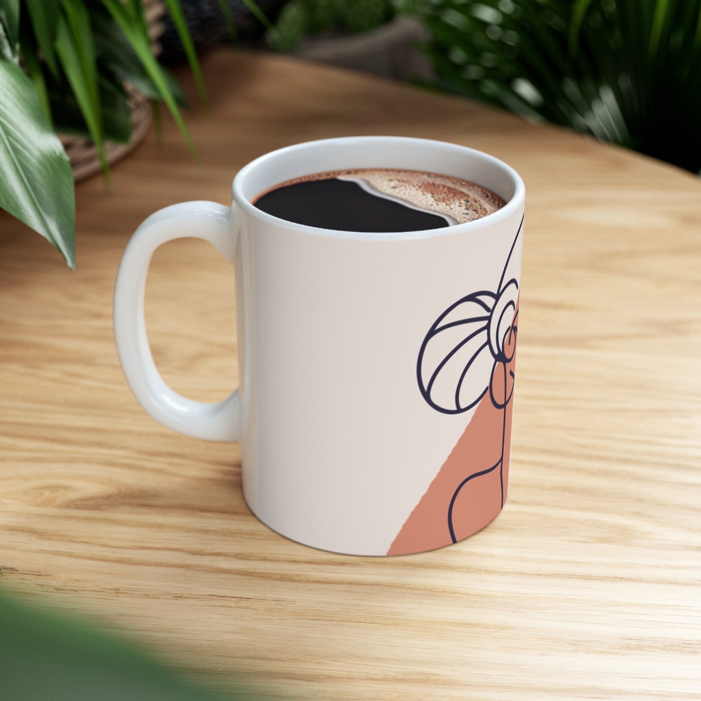 Mug- coffee Mug. Gift for her.